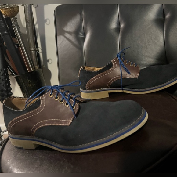 Johnston & Murphy suede leather saddle oxfords size 9.5 - Picture 8 of 10